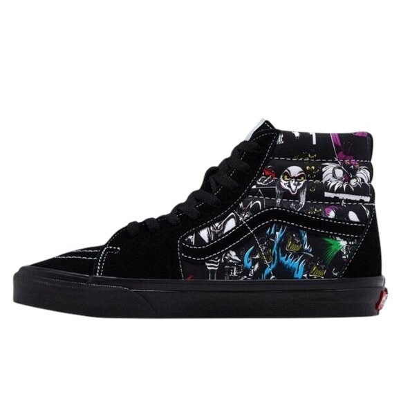 Vans Sk8-Hi x Disney 100 Years Villians Collection Mens Shoe Size 11.5 Black NEW main image 4
